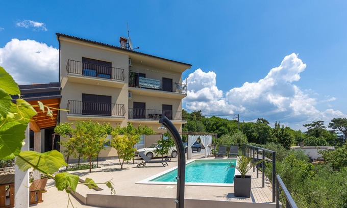 Rijeka Apartment | Pool And Garden Apartment Happy Sound, Rijeka, Croatia