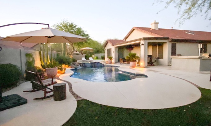 Anthem House | Pool & Spa, Putting Green, Resort Style Oasis