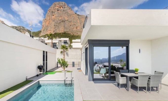Polop House | Preciosa Casa en Villa y Piscina Privada Vt-500619-a