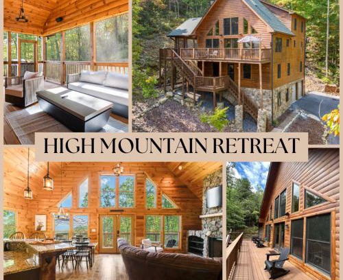 McGaheysville House | Premier Log Home Theater, Sauna Hot Tub