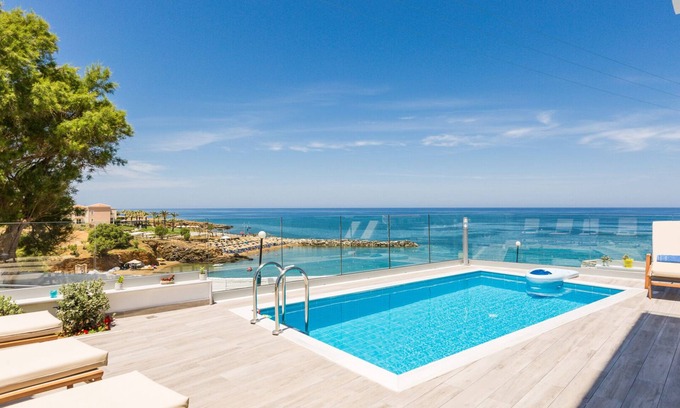 Panormos Villa | Premium Beachfront Villa With Private Pool & Panoramic Sea Views From Any Angle
