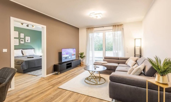 Hamm Apartment | Premium Suite 02 I SmartTV I WiFi I Balkon