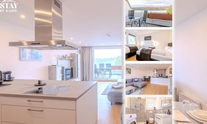 Langscheid Apartment | Premium Zuhause - Seeblick Balkon Seepromenade