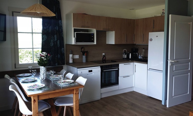 Belle Dune House | Pretty house, near golf course and beach, Village Pierre&Vacances, sleeps 6.