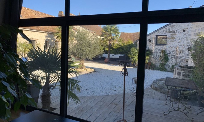 Chevrainvilliers House | Pretty loft with Nordic bath in the heart of the Oasis