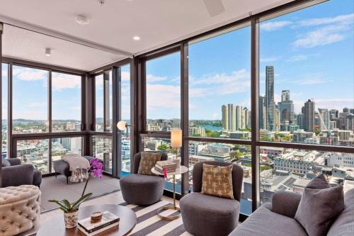 Fortitude Valley Apartment | Prime Located Luxe 2 BR Sky Home/Sensational Views