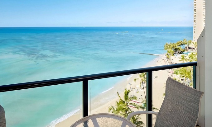 Waikiki Hotel | Prime Location! 3 Serene Units, Beachfront, Steps to International Marketplace