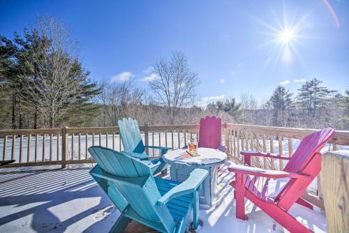 Jewett House | Private 7-Acre Retreat On-Site Pond, Streams