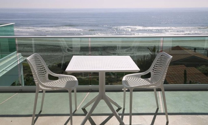 La Fonda Condo | Private beach apartment with balcony and direct access to sandy beach!