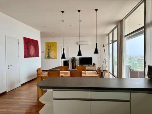 Labadi Apartment | Private Elevator Penthouse With Ocean View
