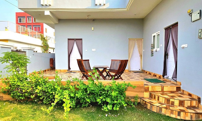 Rishikesh Villa | Private Garden Villa by Ganges. 2BK with beautiful Garden/Kitchen/Wi-Fi/Parking
