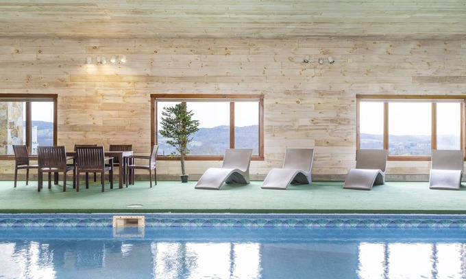 Hoosick Falls House | Private Indoor Heated Pool + Hot Tub + Fire Pit + Pond, on 35 Acres - sleeps 20