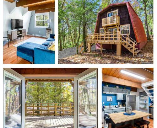 Alpine Lake House | Private Lake&Beach w Golf, Fire Pit, Deck & WiFi!