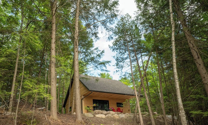 Madawaska Valley Ski Chalet | Private Off Grid Chalet In Nature & Waterfront Access. Near Algonquin Park