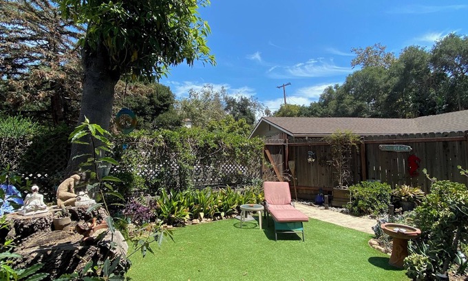 Montecito House | Private quiet cottage best for 2-3, no worries pet friendly
