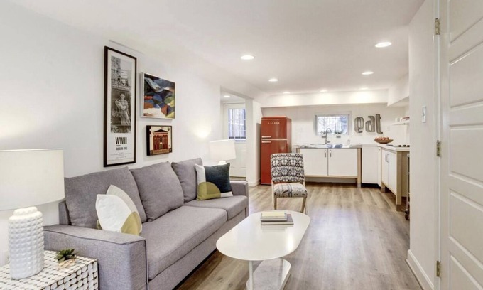 Mount Pleasant Apartment | Private Studio, Historic Home in Heart of DC