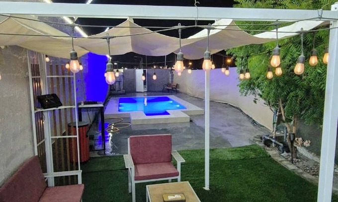 Hatta Ski Chalet | Privet Pool Chalet with Breakfast