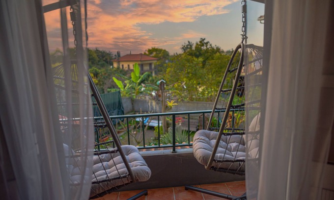 Northern Madeira Apartment | Paradise town with ocean pool, mountains, waterfalls, surfing, shops and bars.