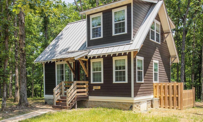 McEwen House | Purple Martin: Secluded Forest Birdwatcher