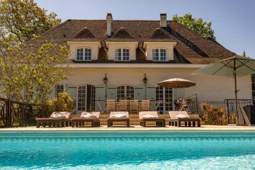 Fources House | Quiet 50's cottage - 12 p. - Private park & pool