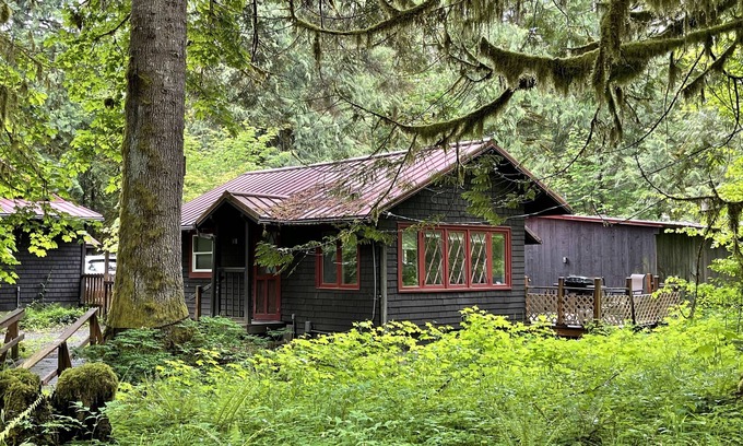 Welches House | Quiet, Cozy Cottage in the Woods with Large Outdoor Area
