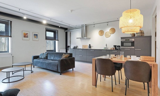 Stellendam House | Quiet ground-floor apartment on the land side with a bunk bed.