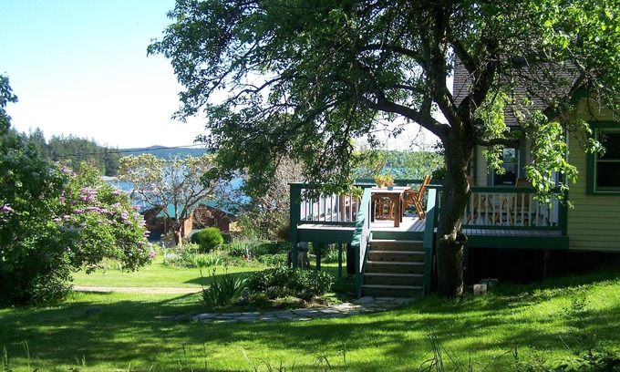 Deer Harbor House | Quintessential Island Getaway on Orcas Island. Gorgeous view! Starting at $199