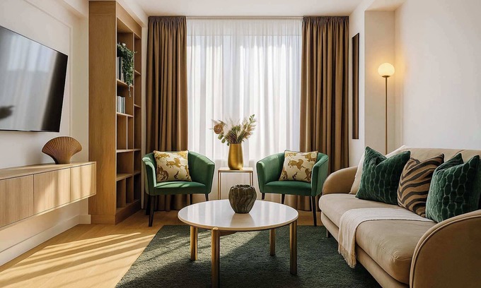 Bucharest City-Centre Apartment | Qult Urban Oasis Su