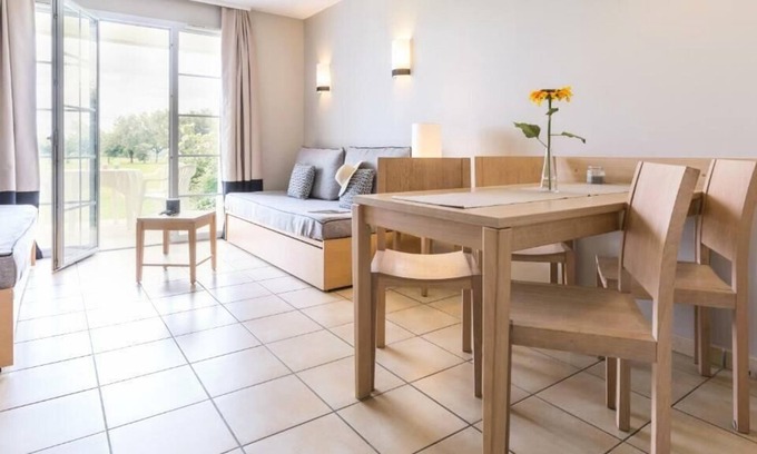 Port-en-Bessin-Huppain Apartment | Résidence Pierre & Vacances Le Green Beach**** - Studio for 5 people - 1 sleeping area - Terrace or balcony