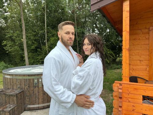 gmina Rogowo House | Ranczo Rogowo jacuzzi sauna staw rybny