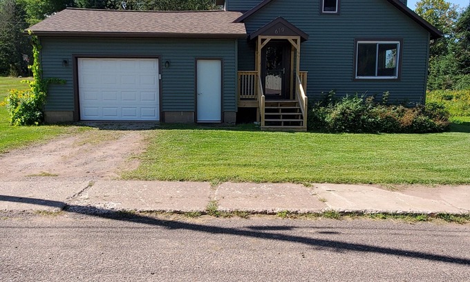 Wakefield House | Recently remodeled home, across street from Michigan Snowmobile/ORV Trail #2!