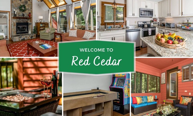 Massanutten House | Red Cedar Retreat at Massanutten Resort- GAME ROOM, SCREENED PORCH, GOLF, HIKE & SKI