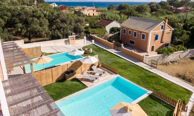 Erikousa Island Villa | Reiki luxury villa with private swimming pool