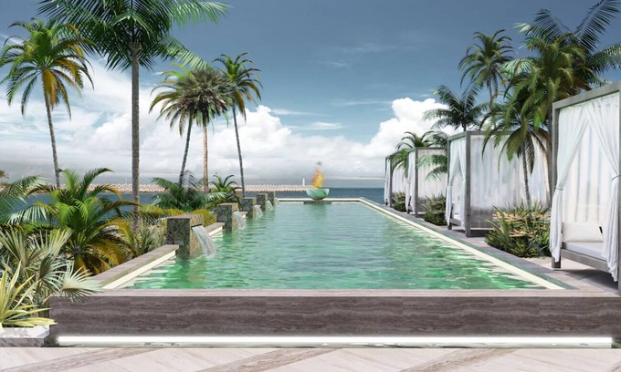 Punta Sam House | Relax in Luxe Beachfront Resort w/All-inclusive Experience: Ocean View, Balcony