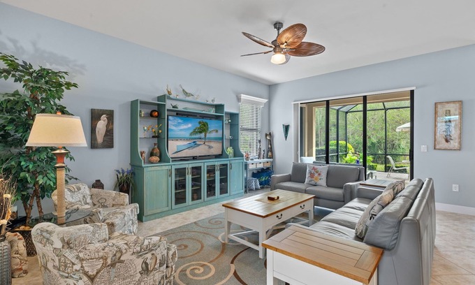 Arborwood House | Relaxing 2BR+Den Getaway With Preserve Views, Resort Perks, and Near RSW+Beaches