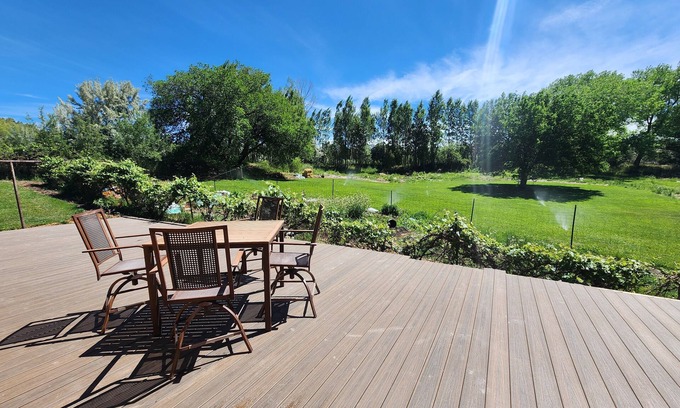Nucla Cabin | Relaxing cabin with a beautiful deck surrounded by gardens!