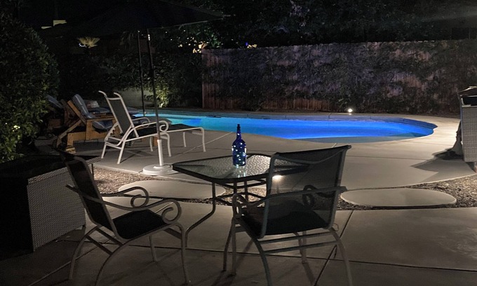 Palm Desert House | relaxing quiet pool home in Palm Desert CA.Lg fenced yard.adult only community