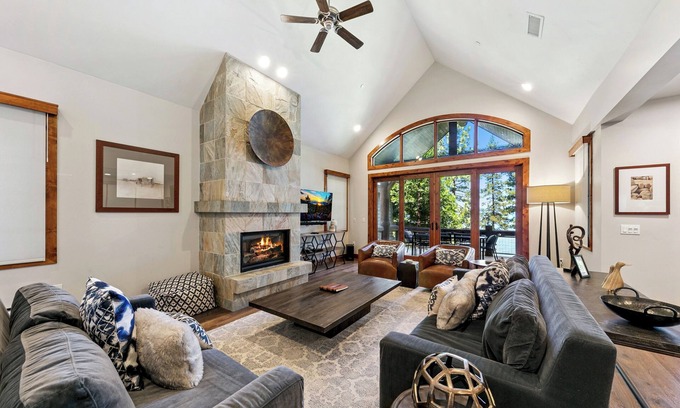 Sierra Shores Condo | Remodeled Lakefront Elegance- Views, Hot Tub, Walk to Everything PEAK #6