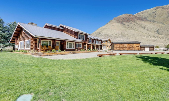Custer County House | Remote Idaho Mountain Lodge w/River Access!