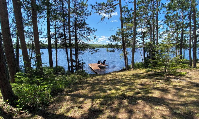 The Forks Cabin | Remote, off-grid island cabin in The Forks.