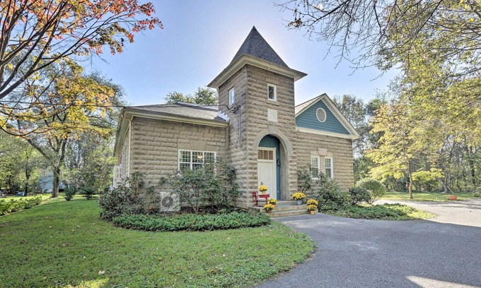 Kearneysville House | Renovated WV Schoolhouse: History Buff’s Heaven!