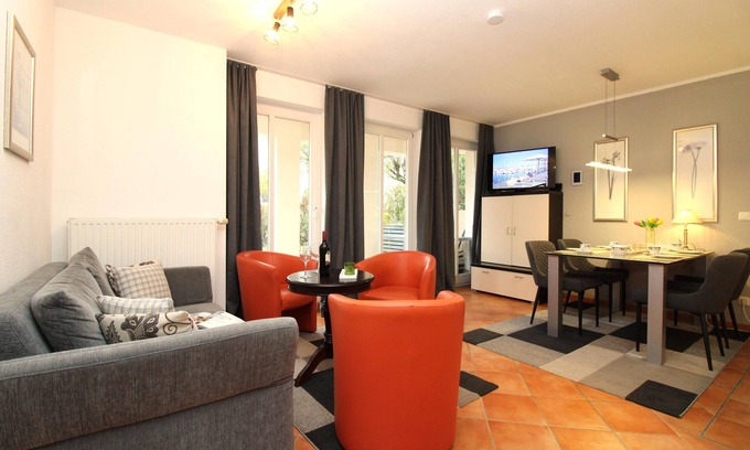 Kuehlungsborn Apartment | Res. Störtebeker WE 4:modern and very tastefully furnished 3-room apartment