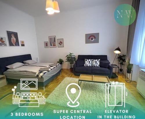 Belso-Ferencvaros Apartment | Residence in the pedestrial area