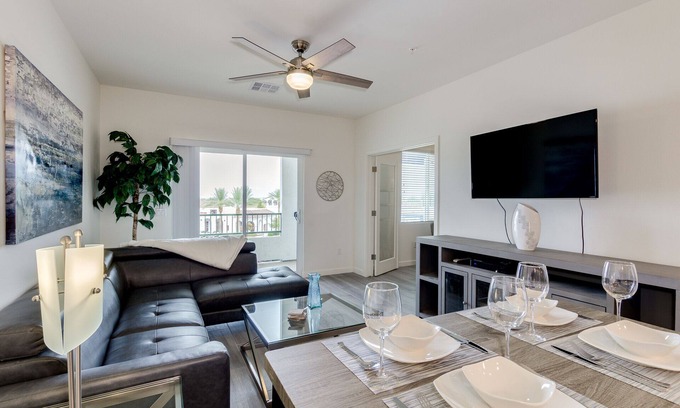 Chandler Condo | Resort Condo in Desirable Chandler. Tons of Amenities. Walk to Everything! 30 Night Min!
