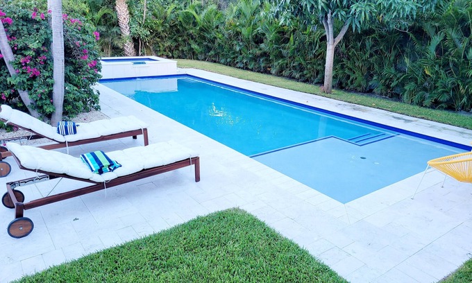 Old Northwood House | Resort Style Pool Home, 1 mi. to Palm Beach Island
