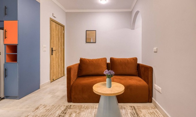 New Cairo Apartment | Retro Mint 2BR Apt, Lotus by Travelholic