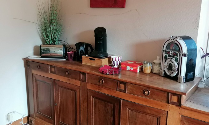 Cachen Bed & Breakfast | Retro room-1/2/3 persons