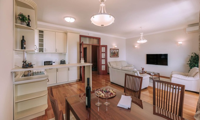 Budva Apartment | Retro Two Bedroom Apartment in Center of Budva