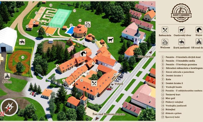 Novy Tekov House | Rezort u Bobiho