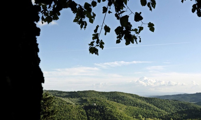 Lecchi in Chianti Cabin | Ricavo lodge with heated pool and outdoor jacuzzi